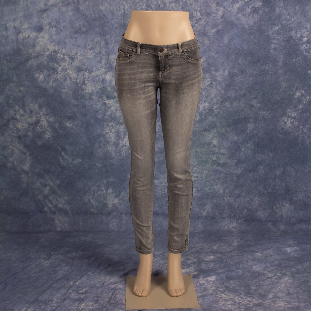 New York & Co Gray Soho Jeans Leggings Sz 6